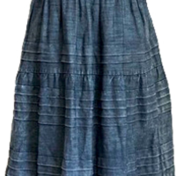Soft Surroundings Rocaille Dress Maxi - Denim Blue Color - Size XL - NWT - Picture 7 of 10